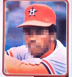 Guess the player from the baseball card